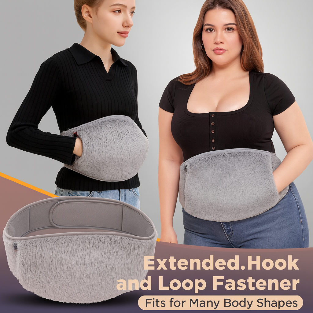Ceinture Chauffante Menstruelle — Soulagement Immédiat des Douleurs